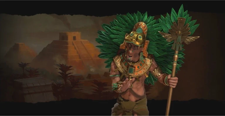Montezuma e gli Aztechi nel preorder di Civilization IV