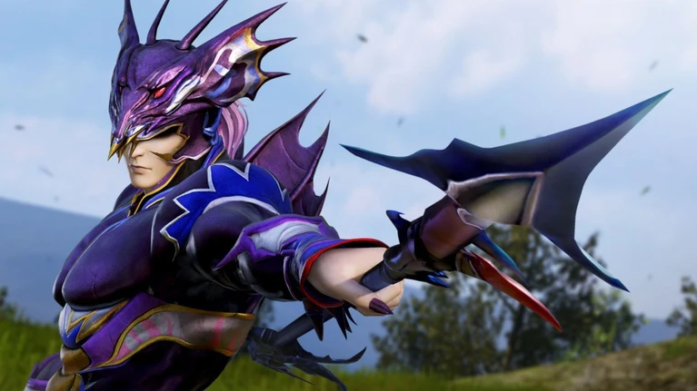 Cain Highwind combatte in Dissidia Final Fantasy