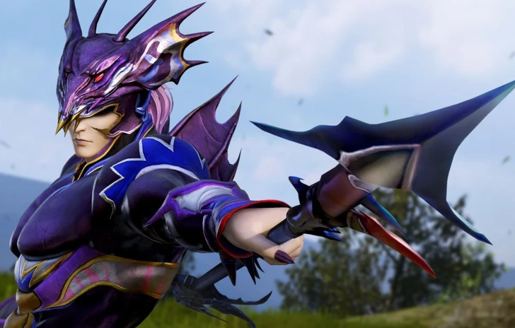 Cain Highwind combatte in Dissidia Final Fantasy