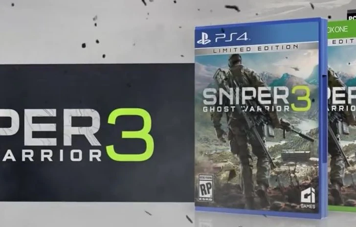 Trailer ufficiale per Sniper Ghost Warrior 3