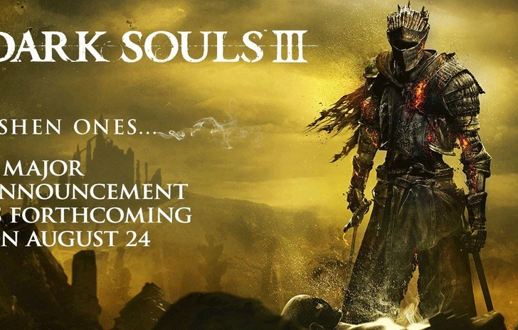 Un annuncio in arrivo per Dark Souls III