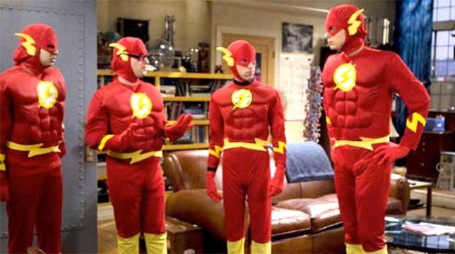 Flash in un episodio della 10ma stagione di The Big Bang Theory