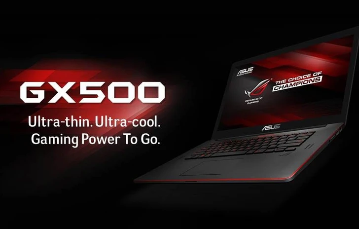 ASUS Primeggia nei notebook gaming