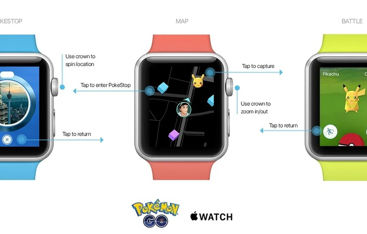 Pokémon GO sbarca su Apple Watch