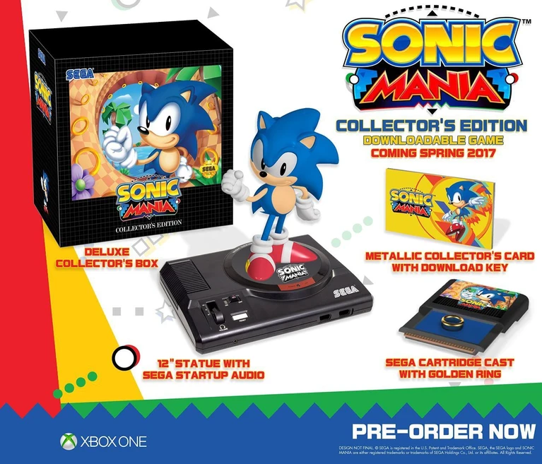 La Collectors Edition di Sonic mania in uno spot del 1996