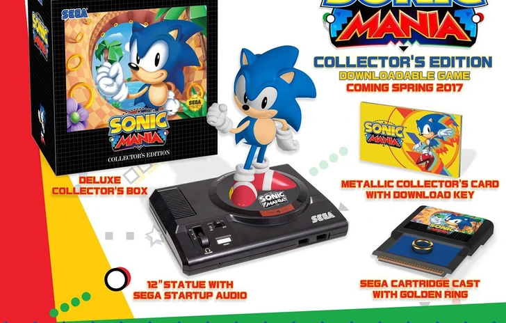 La Collectors Edition di Sonic mania in uno spot del 1996