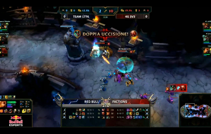 Red Bull Factions i quarti di finale su Twitch