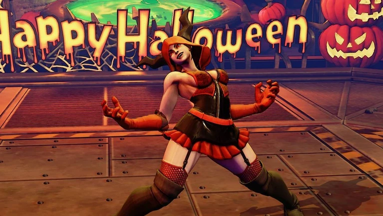 Street Fighter V si maschera per Halloween