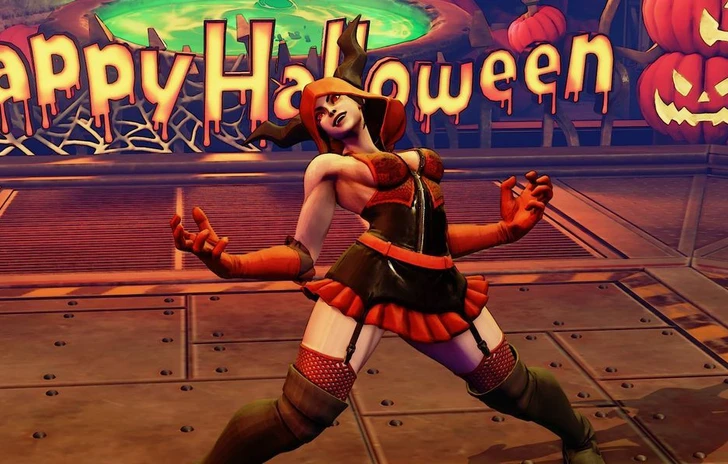 Street Fighter V si maschera per Halloween