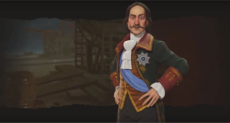 Pietro il Grande guiderà la Russia in Sid Meiers Civilization VI