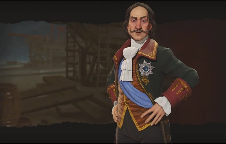 Pietro il Grande guiderà la Russia in Sid Meiers Civilization VI