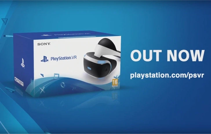 Uno Spot TV per il lancio di PlayStation VR