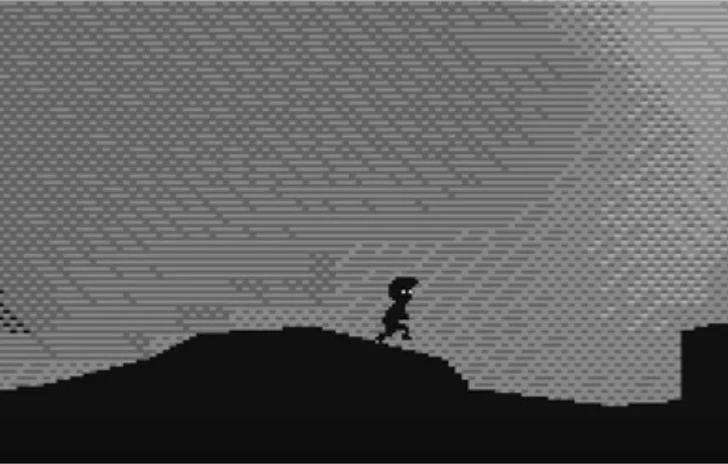 Una versione di Limbo per Commodore 64