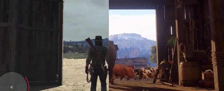 Una video comparazione per Red Dead Redemption 2
