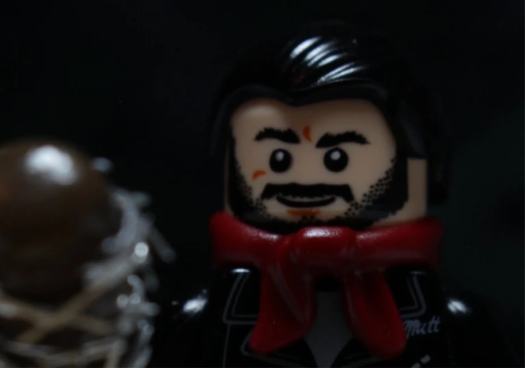 Negan Lucille e le botte di The Walking Dead in versione LEGO