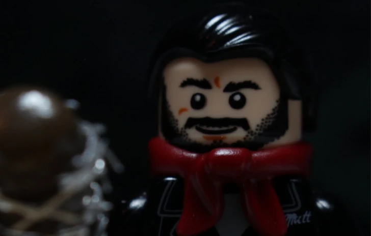 Negan Lucille e le botte di The Walking Dead in versione LEGO