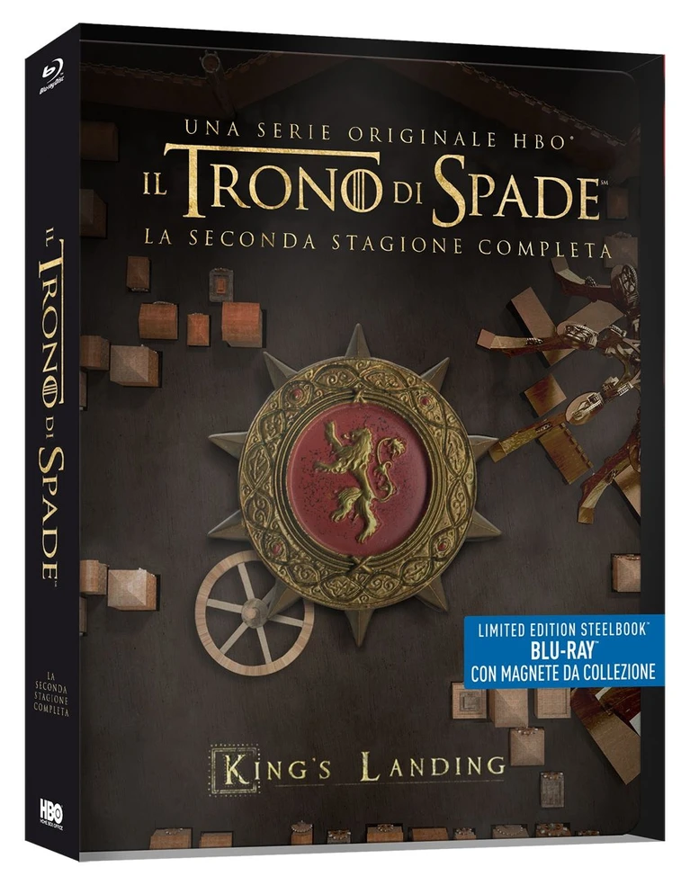 Le prime cinque stagioni de Il Trono di Spade in una speciale edizione Steelbook