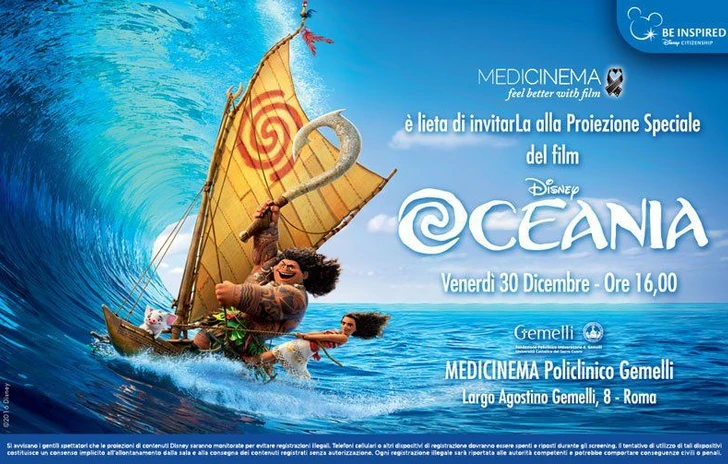 Disney MediCinema al Gemelli con Rogue One e Oceania