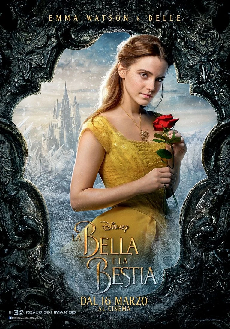 Aperte le prevendite per La Bella e la Bestia Ecco anche i character poster dei protagonisti