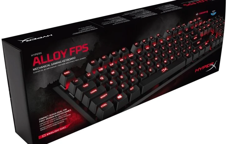 Una nuova tastiera meccanica da HyperX