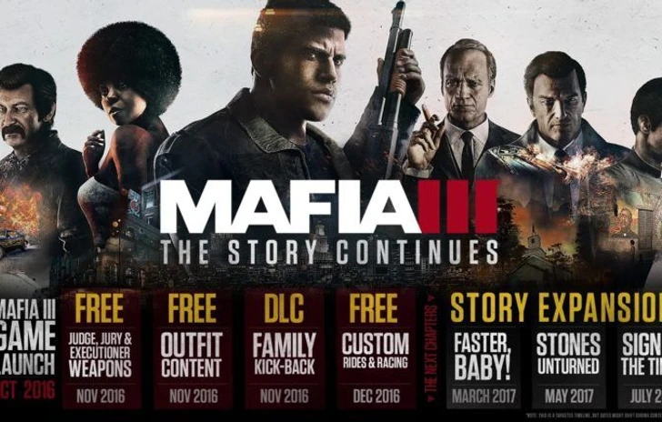 Il nuovo DLC di Mafia 3 arriva il 28 Marzo