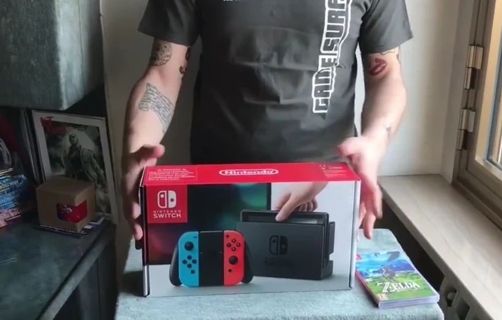 Nintendo Switch lunbox di Gamesurf