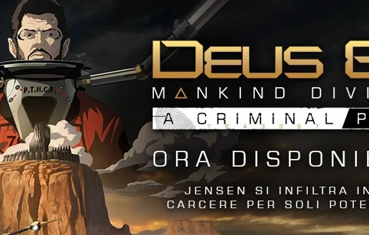Esce oggi il nuovo DLC di Deus Ex Mankind Divided