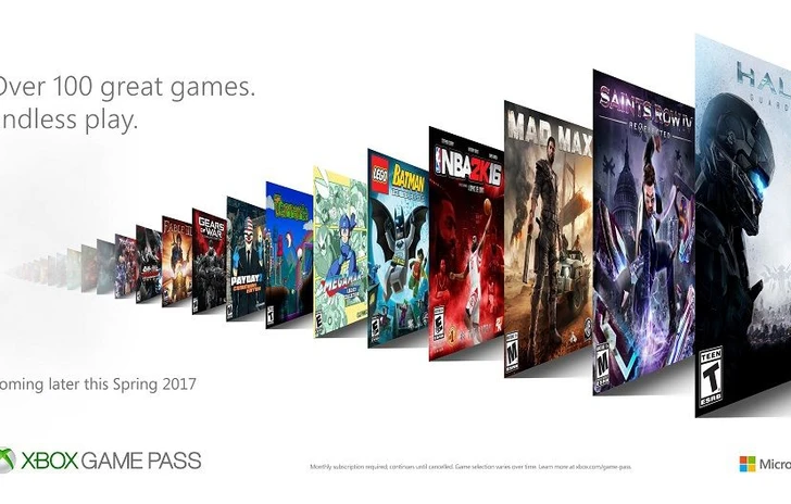 Microsoft lancia Xbox Game Pass