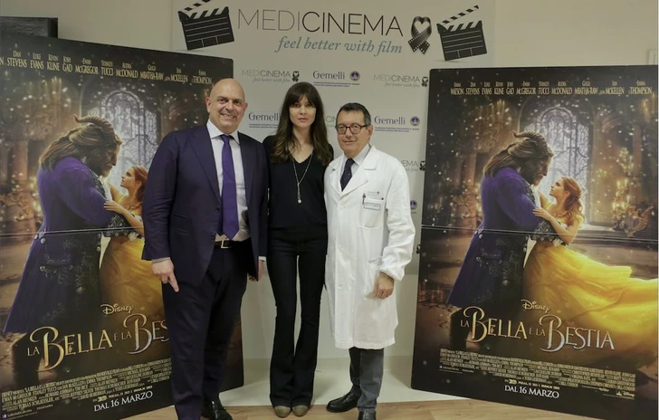 Vittoria Puccini presenta La Bella e la Bestia al Gemelli nella sala MediCinema