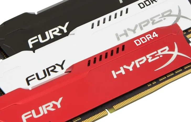 Le Fury DDR4 arrivano in nuove colorazioni