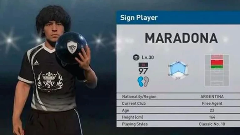 Konami Vs Maradona Parte 2