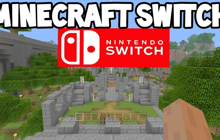Minecraft arriva su Switch a Maggio