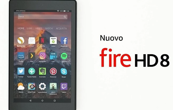 Amazon rinnova la sua linea di table Fire