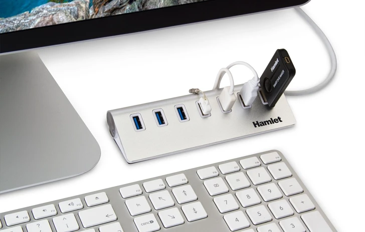 Da Hamlet un nuovo HUB USB a 7 porte