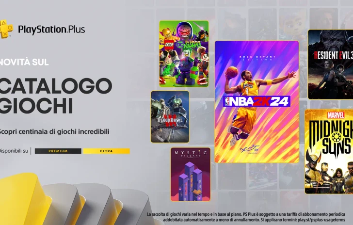 PlayStation Plus i titoli Extra e Premium di marzo