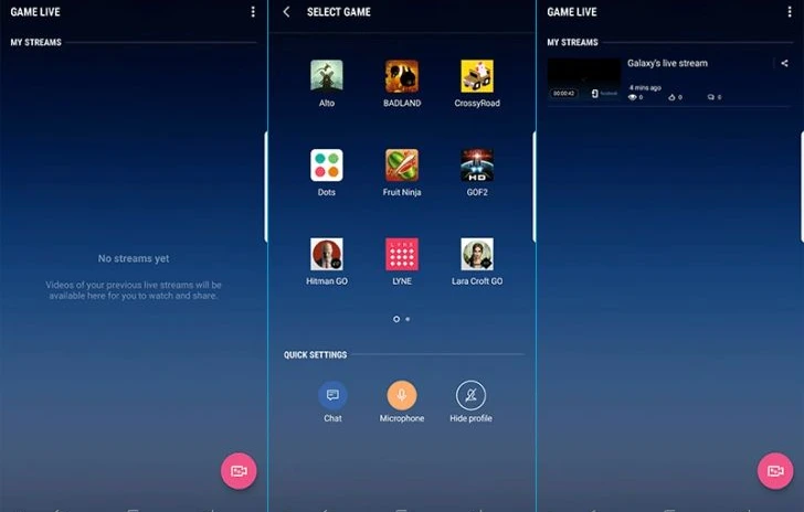 Samsung manda live i vostri gameplay su smartphone