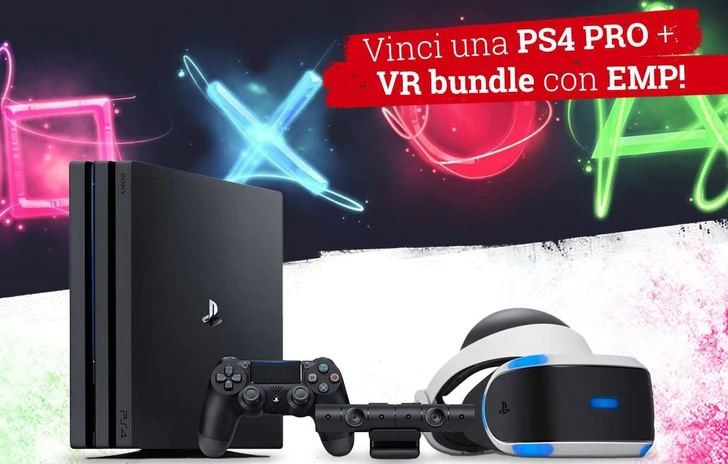 Volete vincere una PS4 e altri accessori Playstation Gioca con EMP