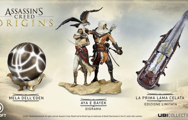 Una nuova collezione Ubisoft dedicata ad Assassins Creed Origins