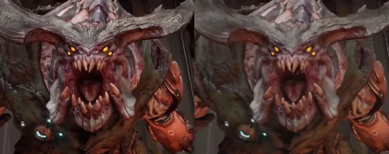 Primo video comparativo per Doom su Switch