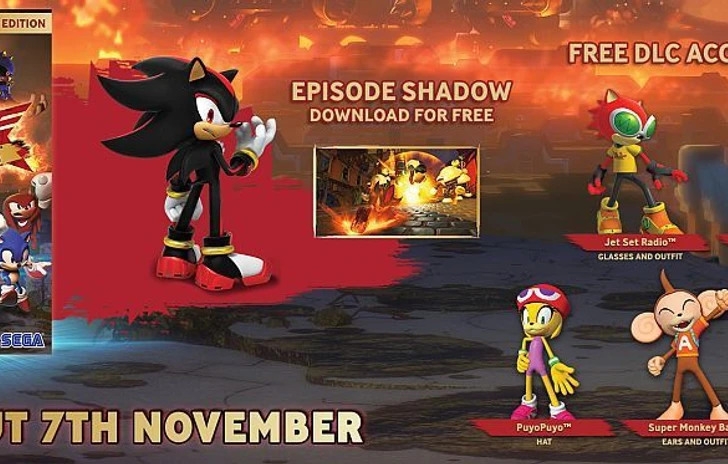 Sonic Forces arriva oggi in tutti i negozi