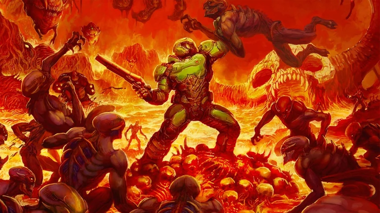Doom si aggiorna su Nintendo Switch