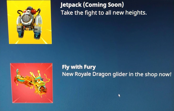 Presto i jetpack su Fortnite