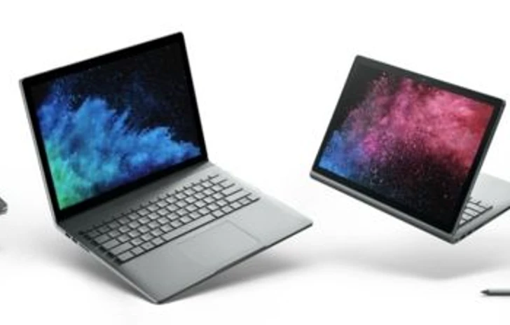 Arrivano anche in in Italia la versione 135 del Surface Book 2