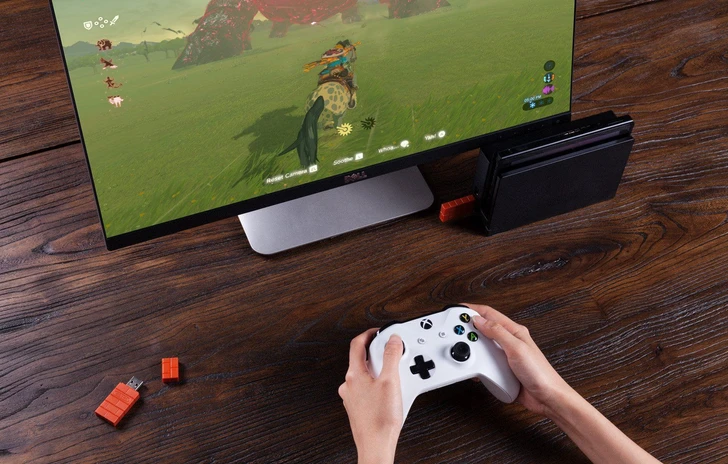 Giocare su Switch con un pad Xbox One
