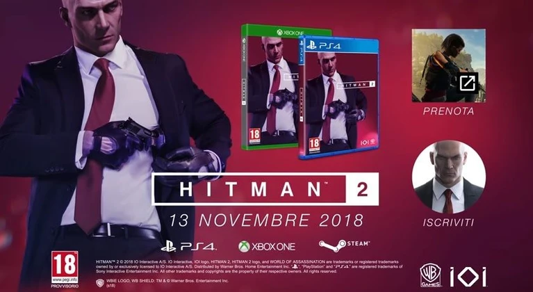 Annunciato Hitman 2