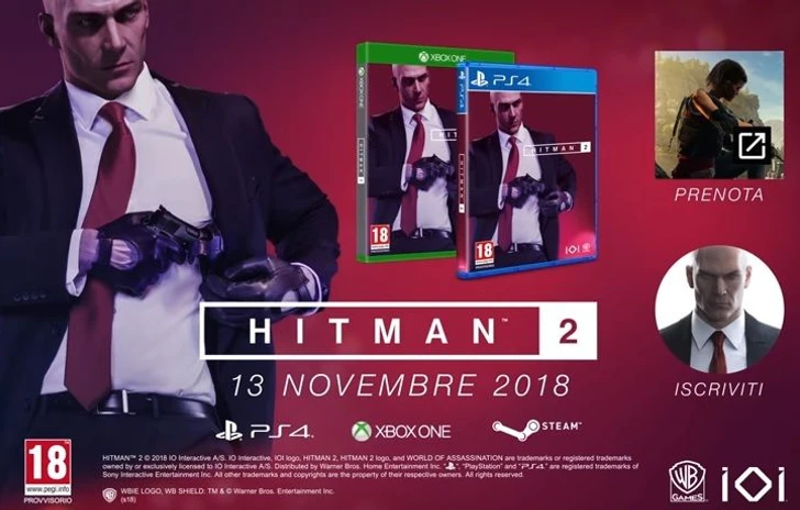 Annunciato Hitman 2