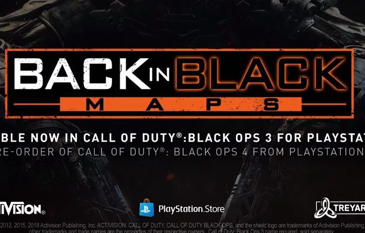 E3 2018 Quattro mappe rimasterizzate per Black Ops 4