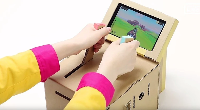 Nintendo Labo  nuove caratteristiche del Kit Veicoli
