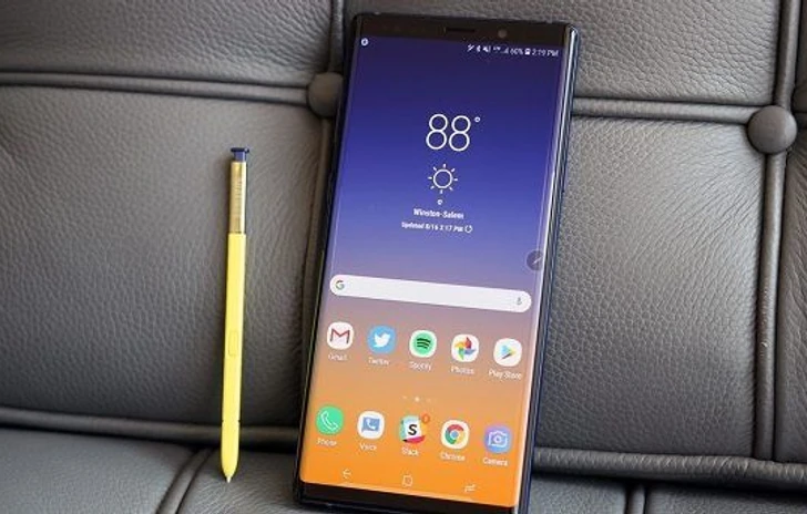Samsung raddoppia la capacità del Note 9