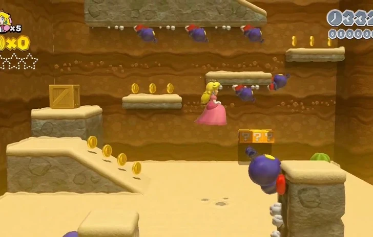 Wii U Super Mario 3D World E3 Trailer
